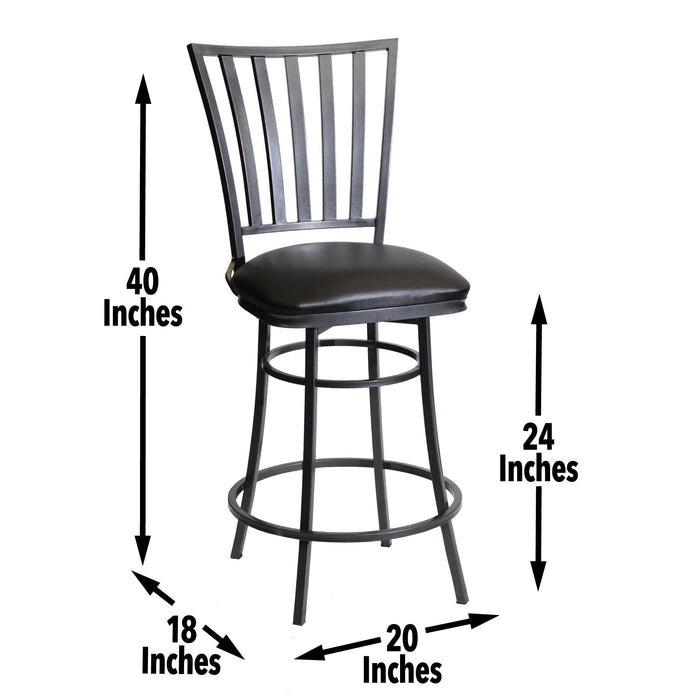 Stellan - Swivel Barstool - Premium Bar Height (28"-30") from Steve Silver Furniture - Just $229! Shop now at Furniture Wholesale Plus  We are the best furniture store in Nashville, Hendersonville, Goodlettsville, Madison, Antioch, Mount Juliet, Lebanon, Gallatin, Springfield, Murfreesboro, Franklin, Brentwood