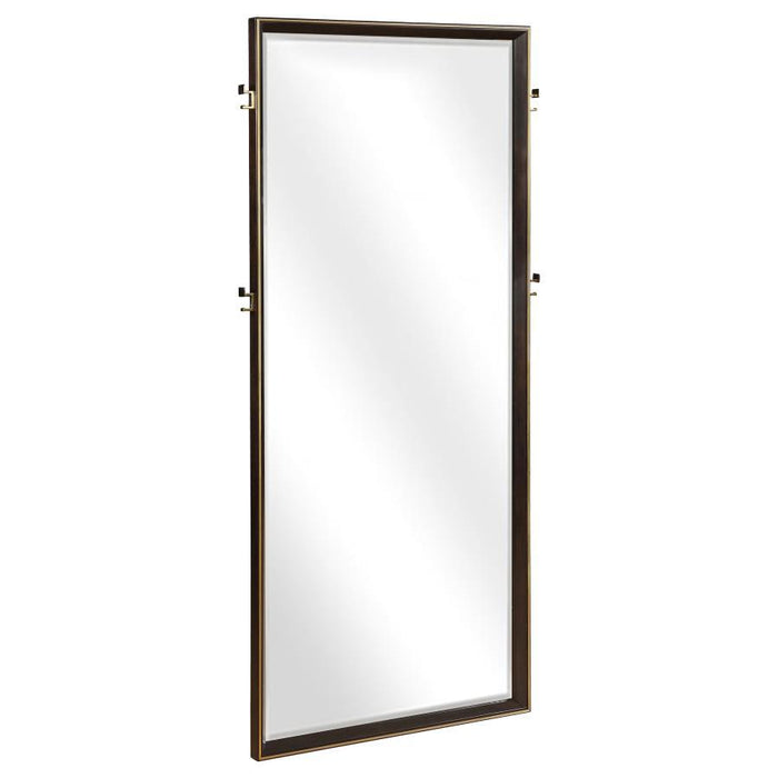 Durango - Standing Floor Mirror - Smoked Peppercorn - Premium Floor Mirrors from CoasterElevations - Just $369! Shop now at Furniture Wholesale Plus  We are the best furniture store in Nashville, Hendersonville, Goodlettsville, Madison, Antioch, Mount Juliet, Lebanon, Gallatin, Springfield, Murfreesboro, Franklin, Brentwood