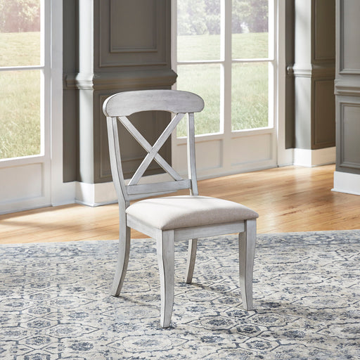 Ocean Isle - Uph X Back Side Chair (RTA) – Side Chairs by Liberty Furniture at Furniture Wholesale Plus , Nashville furniture store