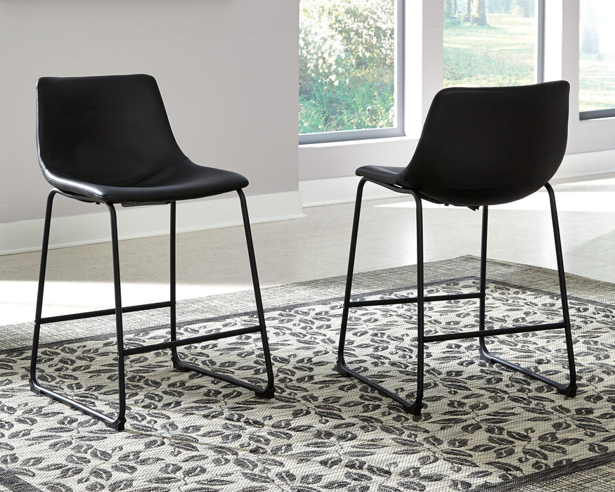 Centiar - Upholstered Barstool (Set of 2) – Stool Sets by Signature Design by Ashley® at Furniture Wholesale Plus , Nashville furniture store