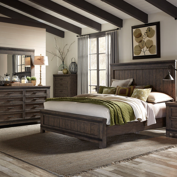 Thornwood Hills - Panel Bed, Dresser & Mirror – 3 Piece Bedroom Sets by Liberty Furniture at Furniture Wholesale Plus , Nashville furniture store