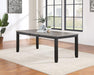 Elodie - Rectangular Extension Leaf Dining Table - Black – Dining Tables with Extensions by Coaster Fine Furniture at Furniture Wholesale Plus , Nashville furniture store