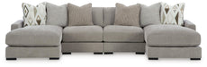Aslan Court - Sectional – Stationary Sectionals by Benchcraft® at Furniture Wholesale Plus , Nashville furniture store
