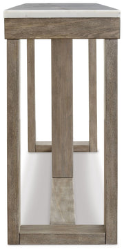 Loyaska - Sofa Table - Brown / Ivory – Sofa Tables by Signature Design by Ashley® at Furniture Wholesale Plus , Nashville furniture store