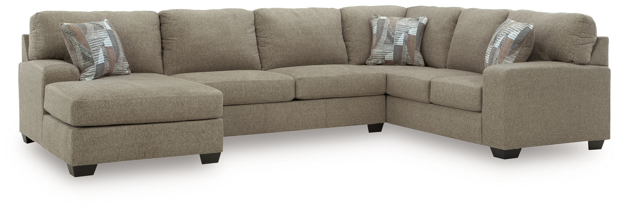 Newellen - Sectional – Stationary Sectionals by Benchcraft® at Furniture Wholesale Plus , Nashville furniture store