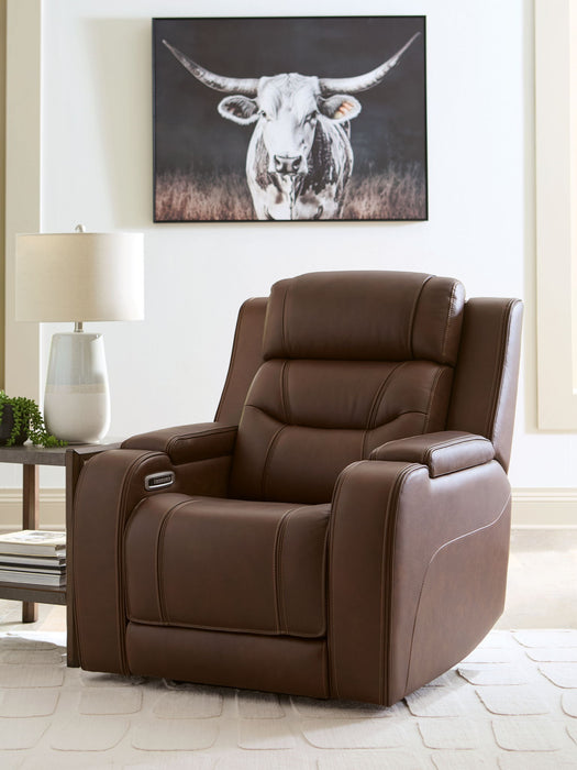 Knightington - Power Recliner With Audio Seating – Reclining Chairs by Signature Design by Ashley® at Furniture Wholesale Plus , Nashville furniture store
