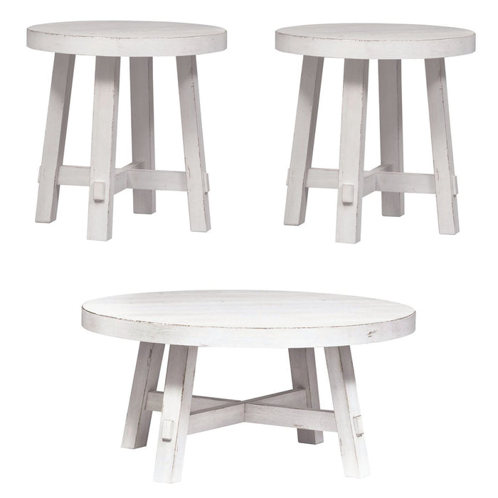 Modern Farmhouse - 3 Piece Set – Table Sets by Liberty Furniture at Furniture Wholesale Plus , Nashville furniture store