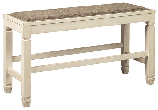 Bolanburg - DBL Counter UPH Bench  - Beige – Counter Benches by Signature Design by Ashley® at Furniture Wholesale Plus , Nashville furniture store