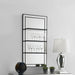 Oriel - Rectangular 3-Shelf Wall Mirror - Silver - Premium Wall Mirrors from CoasterEssence - Just $339! Shop now at Furniture Wholesale Plus  We are the best furniture store in Nashville, Hendersonville, Goodlettsville, Madison, Antioch, Mount Juliet, Lebanon, Gallatin, Springfield, Murfreesboro, Franklin, Brentwood