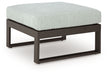 Beachloft - Black / Gray - Ottoman With Cushion - Premium Ottomans from Signature Design by Ashley® - Just $398! Shop now at Furniture Wholesale Plus  We are the best furniture store in Nashville, Hendersonville, Goodlettsville, Madison, Antioch, Mount Juliet, Lebanon, Gallatin, Springfield, Murfreesboro, Franklin, Brentwood