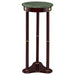 Edite - Round Marble Top Accent Side Table - Merlot – Side Tables by CoasterEveryday at Furniture Wholesale Plus , Nashville furniture store