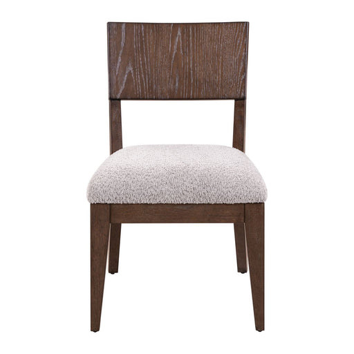 Cascade Falls - Panel Back Side Chair - Satin Espresso – Side Chairs by Liberty Furniture at Furniture Wholesale Plus , Nashville furniture store