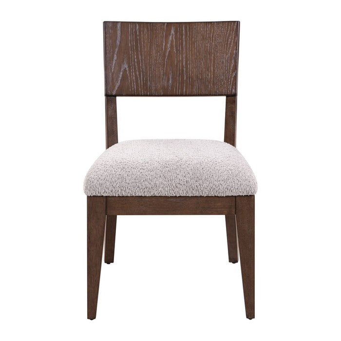 Cascade Falls - Panel Back Side Chair - Satin Espresso – Side Chairs by Liberty Furniture at Furniture Wholesale Plus , Nashville furniture store