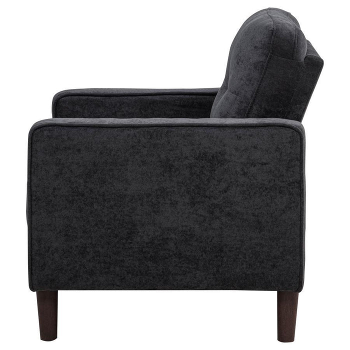 Bowen II - Upholstered Track Arm Accent Chair – Arm Chairs by Coaster Fine Furniture at Furniture Wholesale Plus , Nashville furniture store