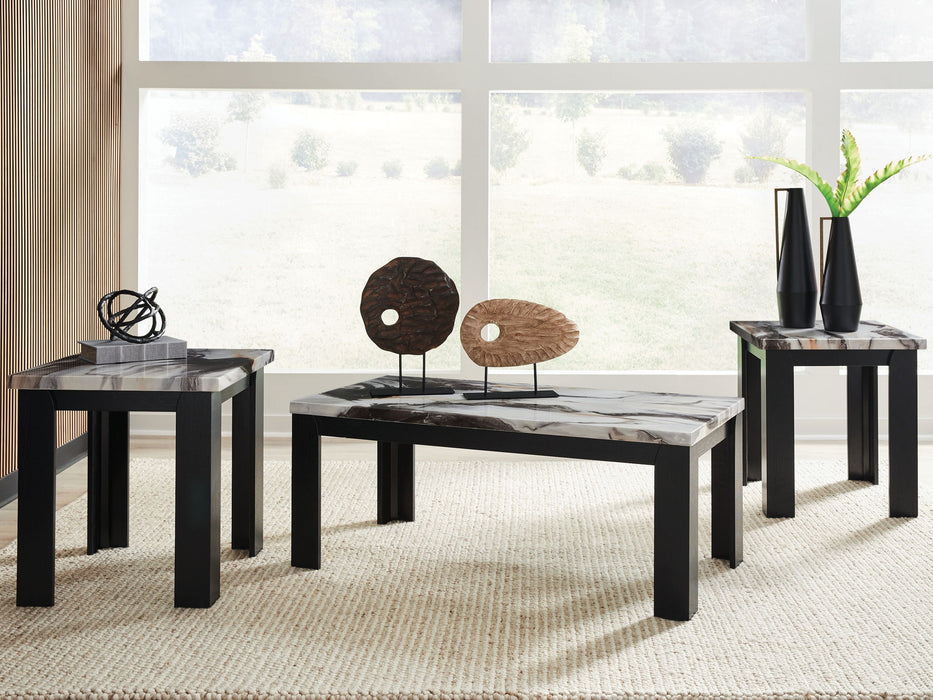 Jazmore - Occasional Table Set (Set of 3) - Dark Brown – Table Sets by Signature Design by Ashley® at Furniture Wholesale Plus , Nashville furniture store