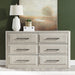 Modern Play - 6 Drawer Dresser - Natural White – Dressers by Liberty Furniture at Furniture Wholesale Plus , Nashville furniture store