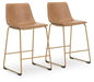 Ciabori - Upholstered Barstool (Set of 2) – Stool Sets by Signature Design by Ashley® at Furniture Wholesale Plus , Nashville furniture store