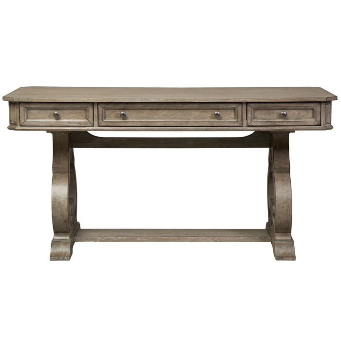 Simply Elegant - Writing Desk - Heathered Taupe – Writing Desks by Liberty Furniture at Furniture Wholesale Plus , Nashville furniture store