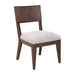 Cascade Falls - Panel Back Side Chair - Satin Espresso – Side Chairs by Liberty Furniture at Furniture Wholesale Plus , Nashville furniture store