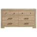 Arielle - 6-Drawer Bedroom Dresser Cabinet – Dressers by Coaster Fine Furniture at Furniture Wholesale Plus , Nashville furniture store