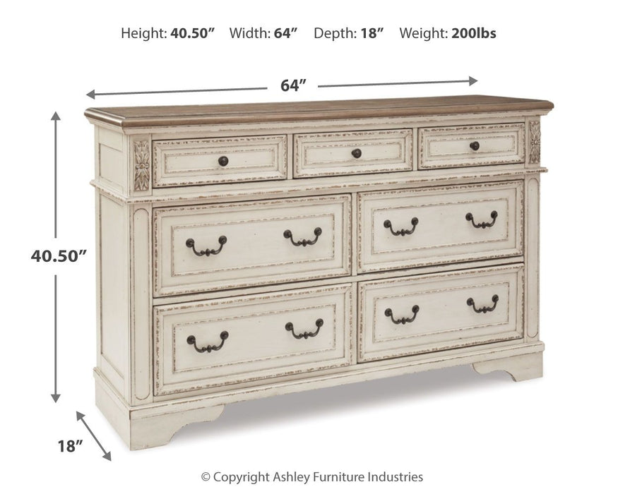 Realyn - Dresser, Mirror – Dressers by Signature Design by Ashley® at Furniture Wholesale Plus , Nashville furniture store