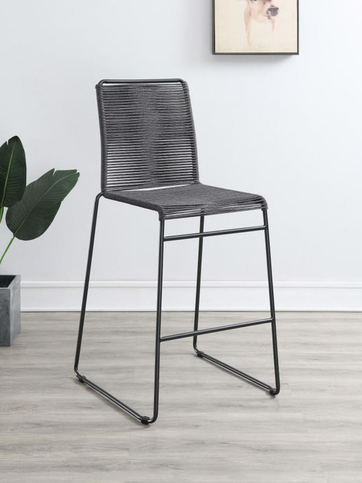 Jerome - Woven Rope Metal Chair (Set of 2) - Premium Stool Sets from CoasterEssence - Just $529! Shop now at Furniture Wholesale Plus  We are the best furniture store in Nashville, Hendersonville, Goodlettsville, Madison, Antioch, Mount Juliet, Lebanon, Gallatin, Springfield, Murfreesboro, Franklin, Brentwood