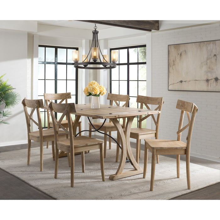 Callista - Beach Folding Top Set – 5 Piece Dining Room Sets by Elements International at Furniture Wholesale Plus , Nashville furniture store