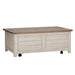 Farmhouse Reimagined - 3 Piece Table Set - Antique White / Chestnut Tops – Table Sets by Liberty Furniture at Furniture Wholesale Plus , Nashville furniture store