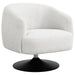 Dave - Upholstered Barrel Back Swivel Club Chair - Beige - Premium Swivel Chairs from CoasterElevations - Just $479! Shop now at Furniture Wholesale Plus  We are the best furniture store in Nashville, Hendersonville, Goodlettsville, Madison, Antioch, Mount Juliet, Lebanon, Gallatin, Springfield, Murfreesboro, Franklin, Brentwood