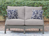 Cove Beach - Loveseat With Cushion - Gray – Loveseats by Signature Design by Ashley® at Furniture Wholesale Plus , Nashville furniture store