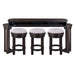 Weston - 4 Piece Bar Set - Peppercorn – 4 Piece Living Room Sets by Liberty Furniture at Furniture Wholesale Plus , Nashville furniture store