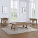 Riverdale - 3 Piece Table Set - Brown – Table Sets by Steve Silver Furniture at Furniture Wholesale Plus , Nashville furniture store