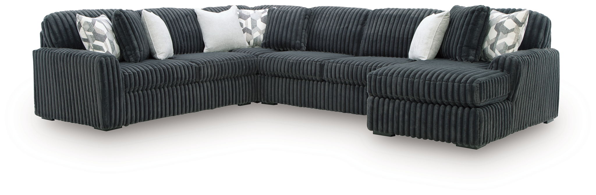 Midnight-Madness - Sectional – Stationary Sectionals by Signature Design by Ashley® at Furniture Wholesale Plus , Nashville furniture store