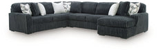 Midnight-Madness - Sectional – Stationary Sectionals by Signature Design by Ashley® at Furniture Wholesale Plus , Nashville furniture store