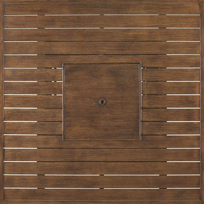 Paradise Trail - Outdoor Fire Pit Table Set – 7 Piece Outdoor Sets by Signature Design by Ashley® at Furniture Wholesale Plus , Nashville furniture store