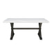 Lexi - Dining Table - White – Dining Tables by Elements International at Furniture Wholesale Plus , Nashville furniture store