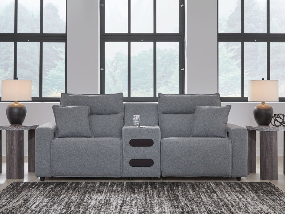 ModMax II - Salt And Pepper - Reclining Sectional – Reclining Sectionals by Signature Design by Ashley® at Furniture Wholesale Plus , Nashville furniture store