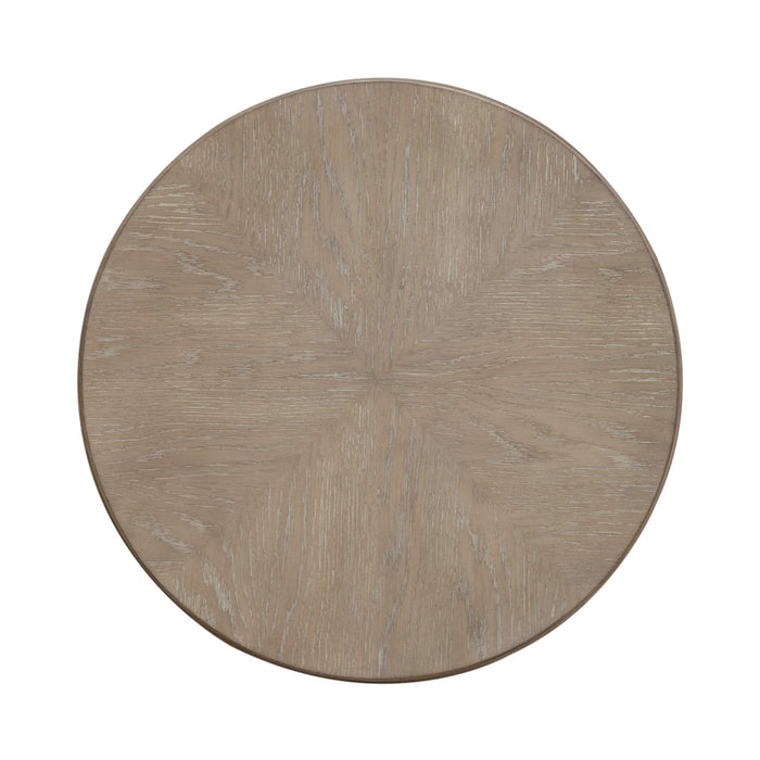 Brentwood - Round End Table - Sandstone – End Tables by Liberty Furniture at Furniture Wholesale Plus , Nashville furniture store