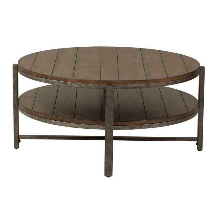 Breckinridge - Round Table – Cocktail Tables by Liberty Furniture at Furniture Wholesale Plus , Nashville furniture store
