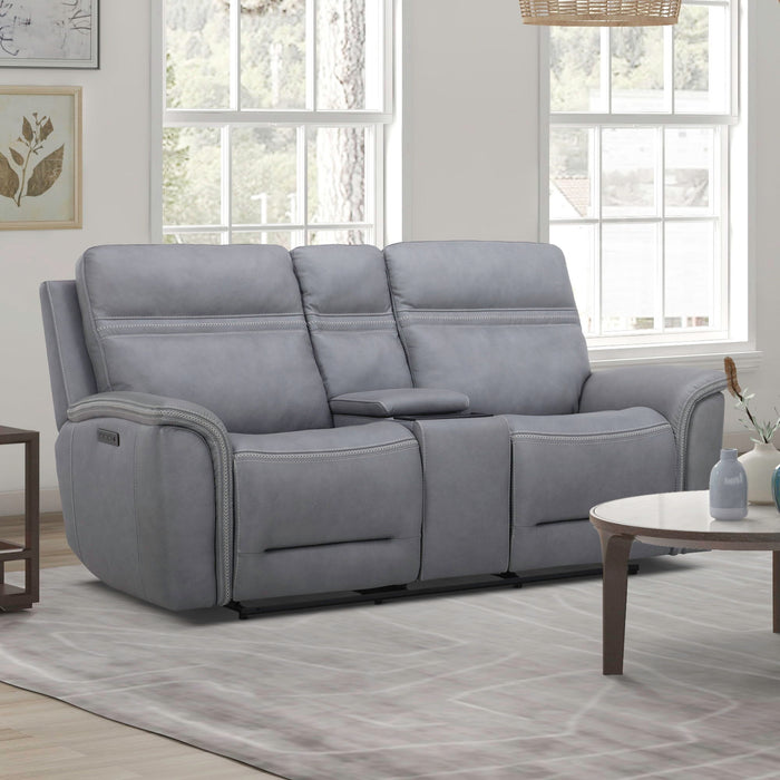 Cooper - Loveseat With Console P3 & Zg – Reclining Loveseats by Liberty Furniture at Furniture Wholesale Plus , Nashville furniture store