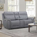 Cooper - Loveseat With Console P3 & Zg – Reclining Loveseats by Liberty Furniture at Furniture Wholesale Plus , Nashville furniture store