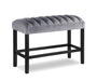 Pascal - Dining High Bench - Gray – Dining Benches by Crown Mark at Furniture Wholesale Plus , Nashville furniture store