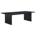 Brookmead - Extension Leaf Dining Table - Black – Dining Tables with Extensions by CoasterEssence at Furniture Wholesale Plus , Nashville furniture store