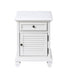 Charlestown - Storage End With USB - White – End Tables by Steve Silver Furniture at Furniture Wholesale Plus , Nashville furniture store