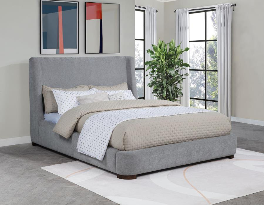 Rennes - Upholstered Wingback Platform Bed – Upholstered Beds by Coaster Fine Furniture at Furniture Wholesale Plus , Nashville furniture store