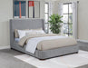Rennes - Upholstered Wingback Platform Bed – Upholstered Beds by Coaster Fine Furniture at Furniture Wholesale Plus , Nashville furniture store