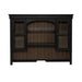 Meritage - Jr Executive Credenza Hutch - Aged Charcoal – Hutches by Liberty Furniture at Furniture Wholesale Plus , Nashville furniture store