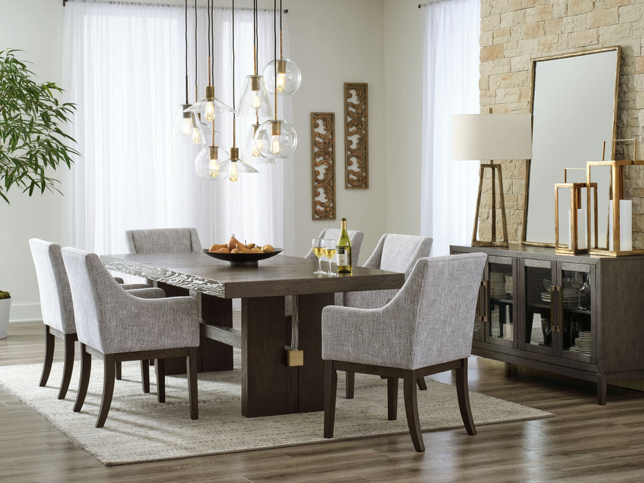Burkhaus - Dining Room Set – 8 + Piece Dining Room Sets by Signature Design by Ashley® at Furniture Wholesale Plus , Nashville furniture store