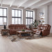 Caswell - Sofa Set – Reclining Sofas & Loveseats by Liberty Furniture at Furniture Wholesale Plus , Nashville furniture store