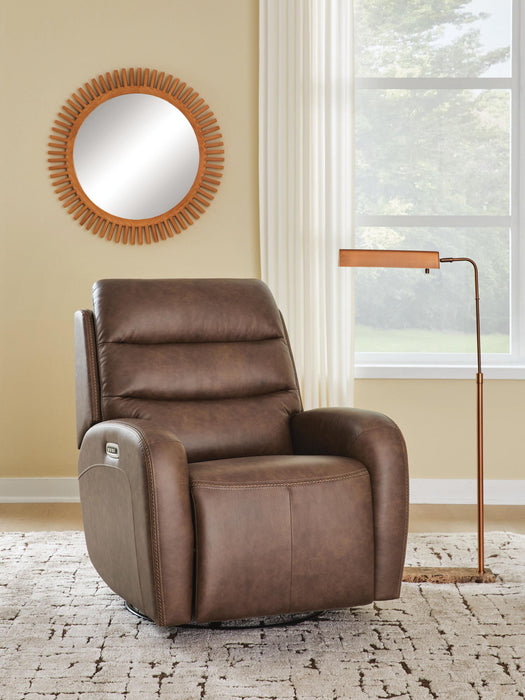 Motion-Max - Swivel Glider Power Recliner - Saddle – Swivel Glider Chairs by Signature Design by Ashley® at Furniture Wholesale Plus , Nashville furniture store